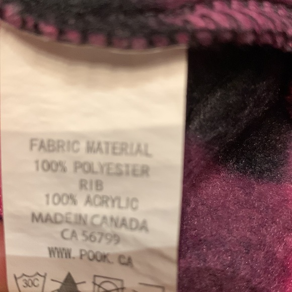 Pookie pink and black plaid fleece hooded onesie 5T - Picture 13 of 13